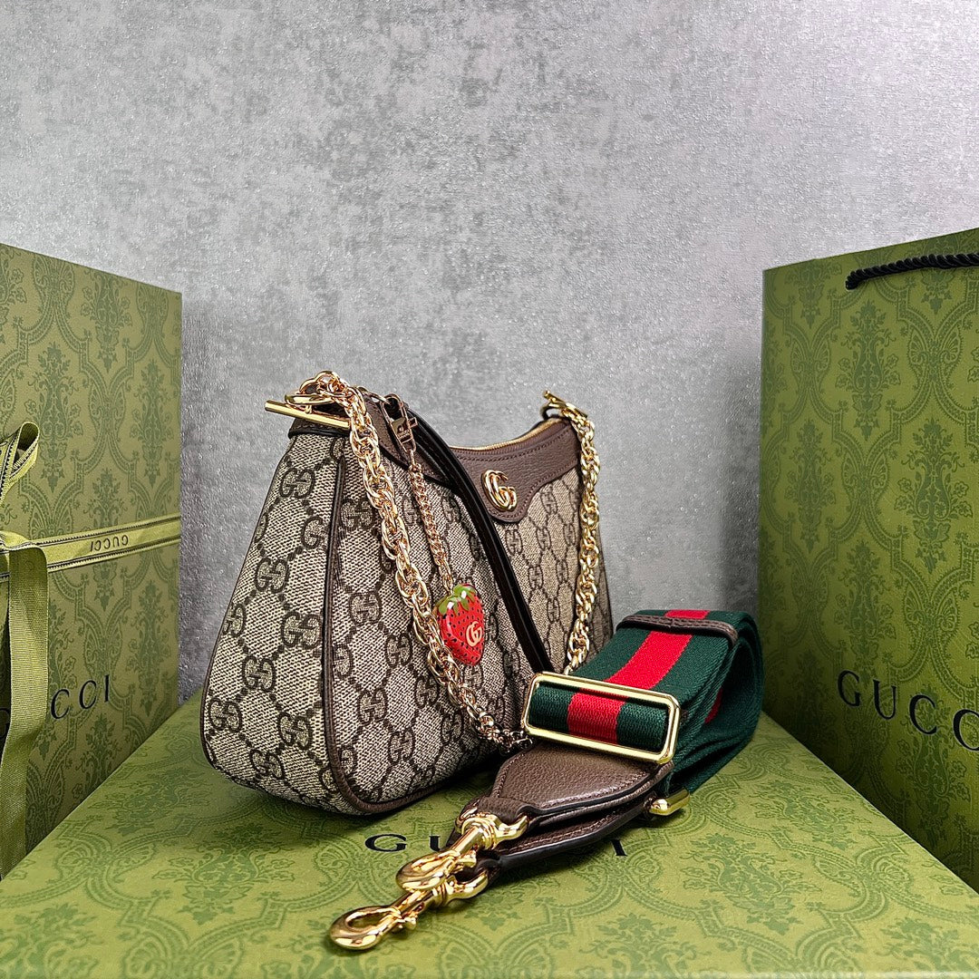 Gucci Ophidia Double G Shoulder Bag