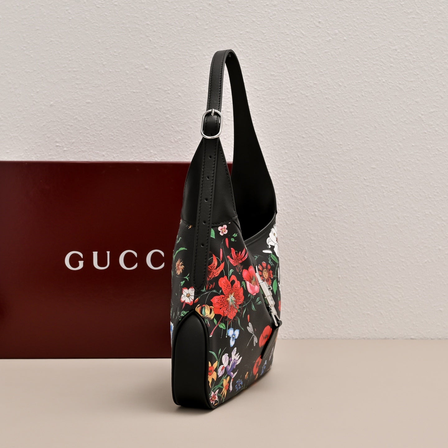 Gucci Jackie 1961 Flora Shoulder Bag