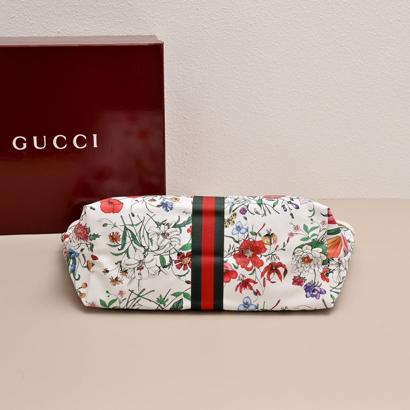 Gucci GG Giglio Floral Tote Bag
