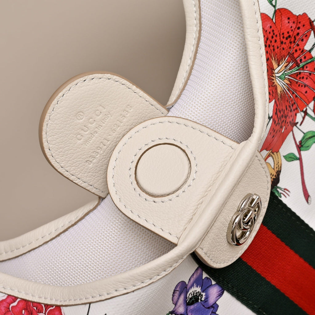 Gucci GG Giglio Floral Tote Bag