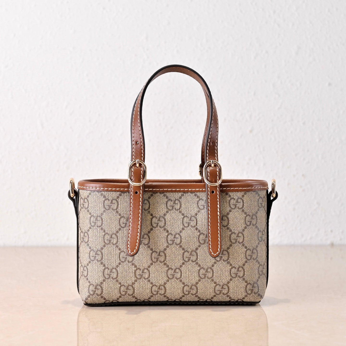 Gucci GG Emblem Mini Tote Bag