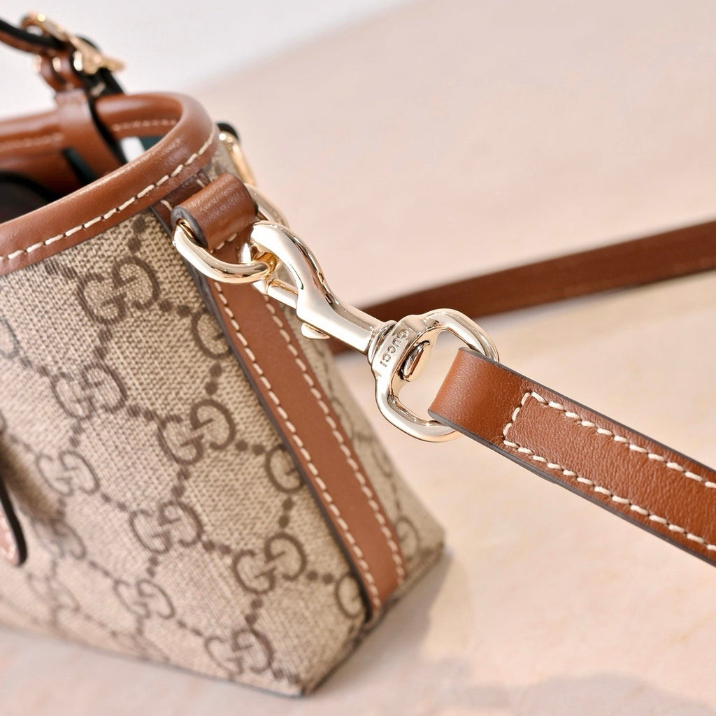 Gucci GG Emblem Mini Tote Bag
