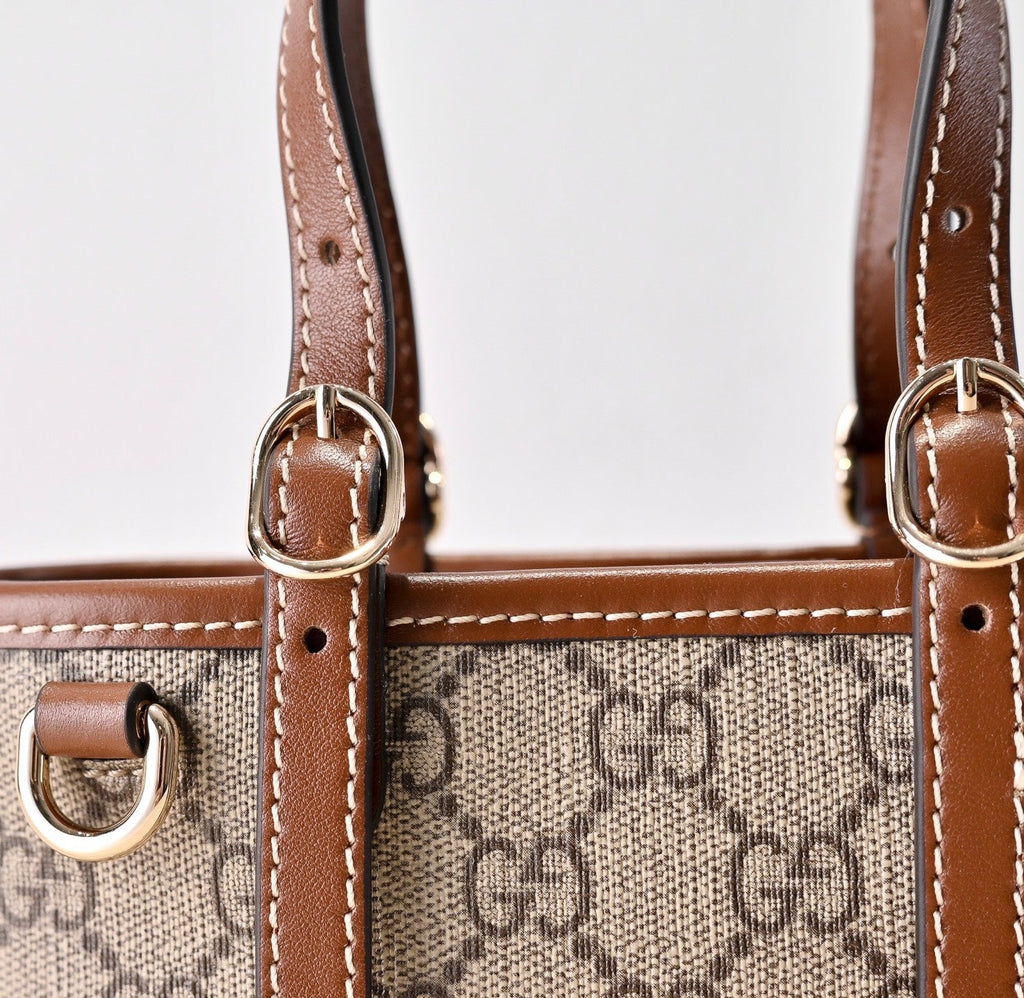 Gucci GG Emblem Mini Tote Bag