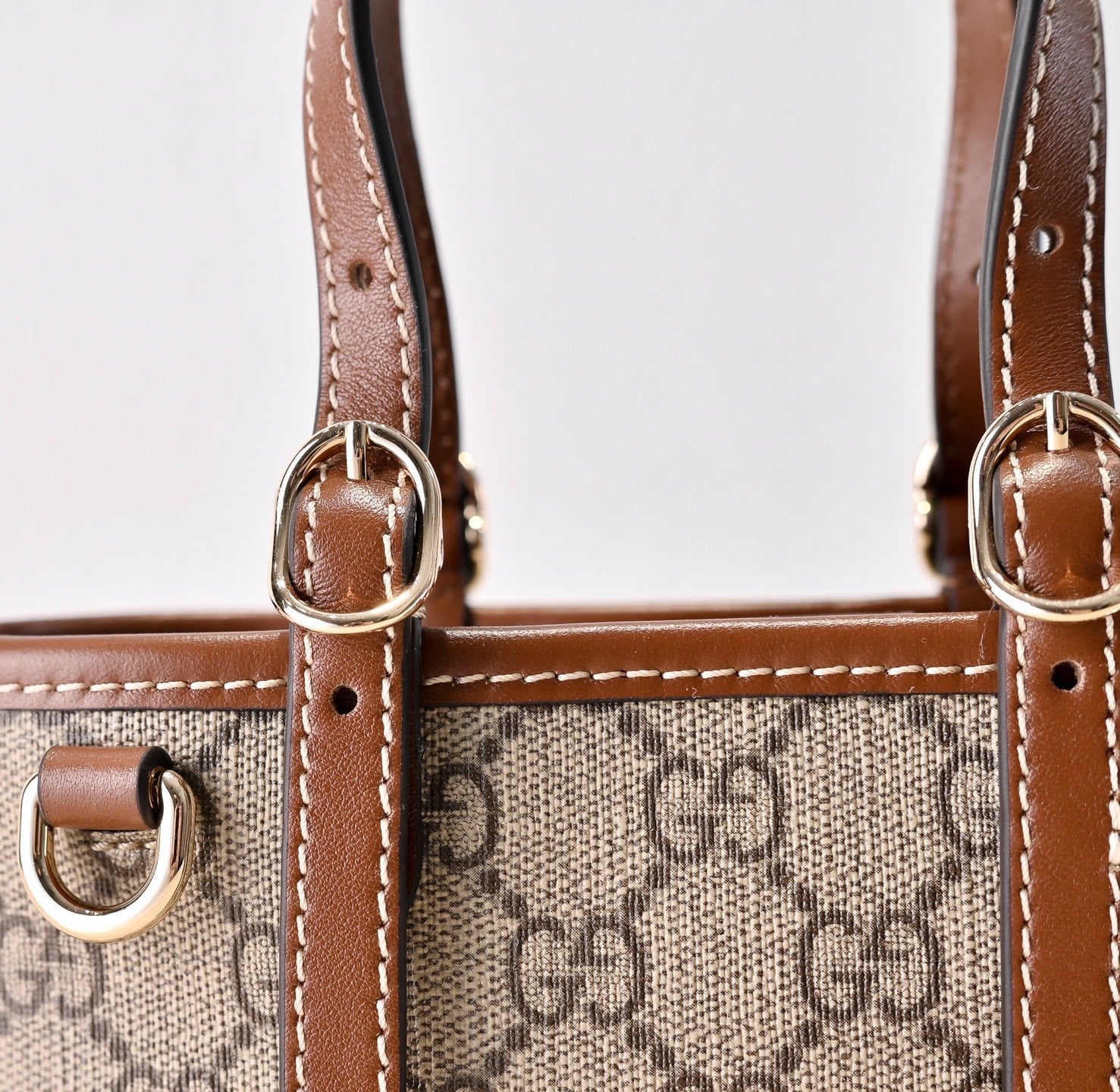 Gucci GG Emblem Mini Tote Bag