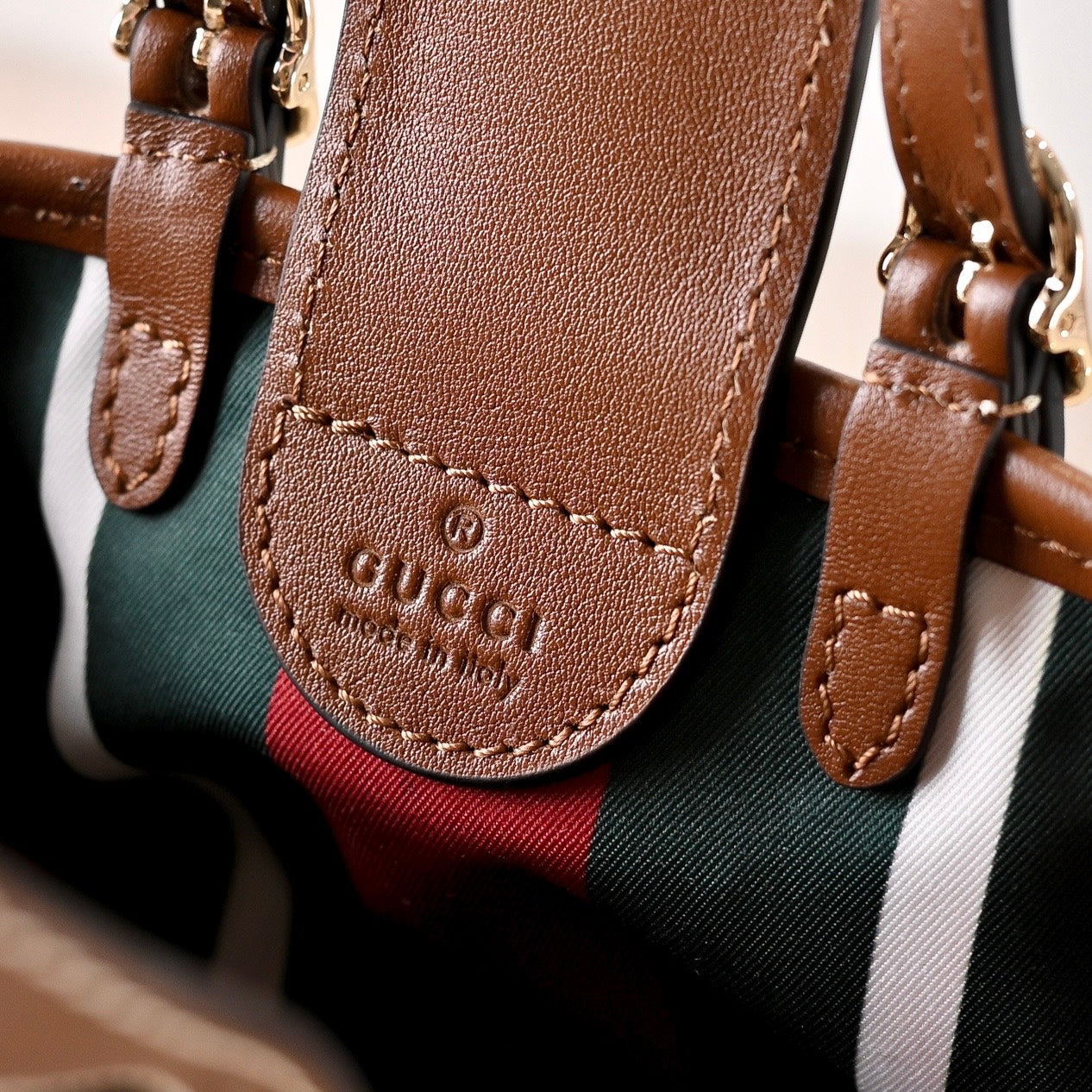 Gucci GG Emblem Mini Tote Bag