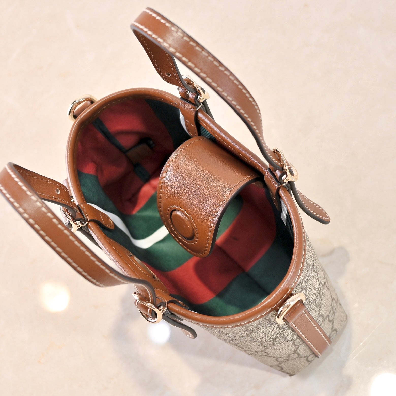 Gucci GG Emblem Mini Tote Bag