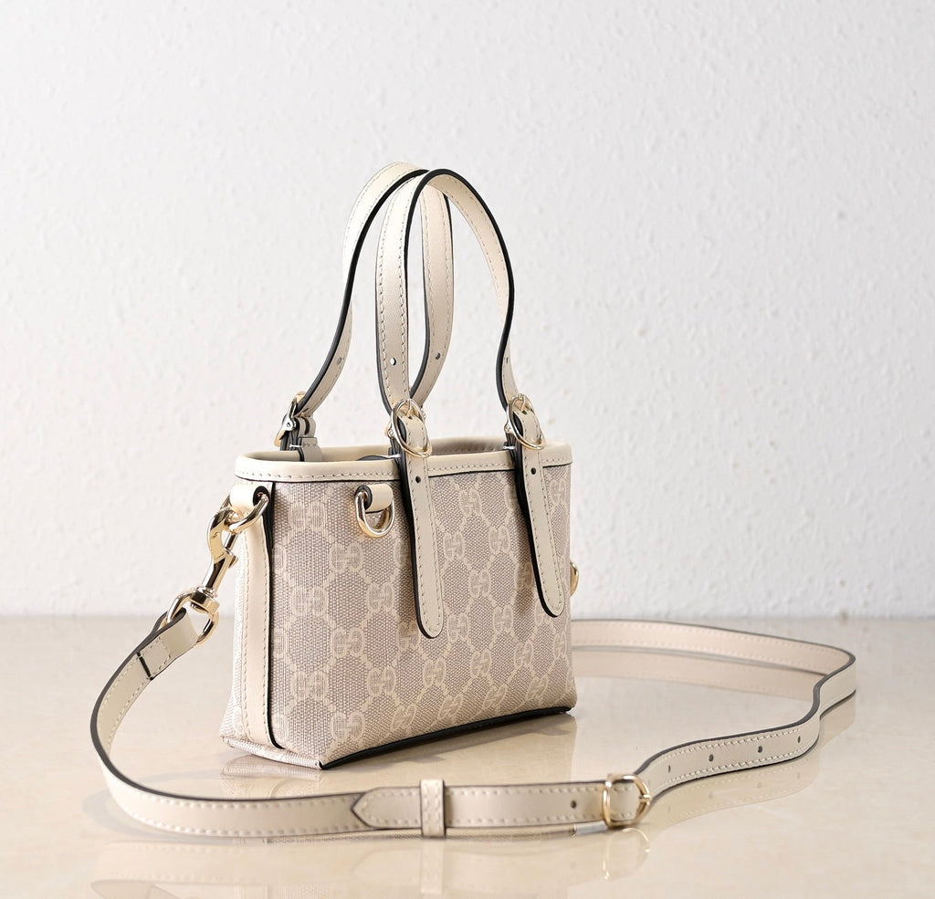 Gucci GG Emblem Mini Tote Bag