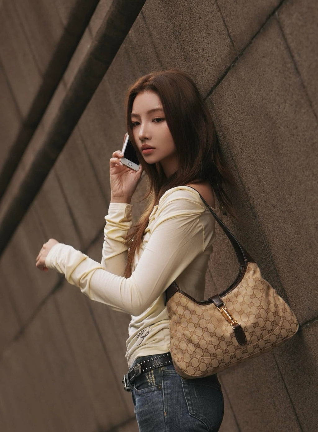 Gucci Jackie 1961 Flora Shoulder Bag-863136